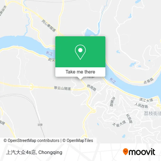 上汽大众4s店 map