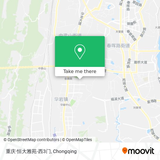 重庆·恒大雅苑-西3门 map