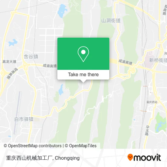 重庆西山机械加工厂 map