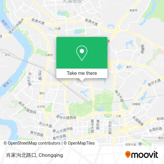 肖家沟北路口 map