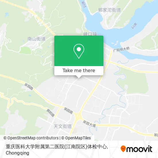 重庆医科大学附属第二医院(江南院区)体检中心 map