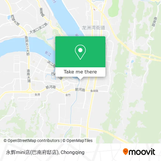 永辉mini店(巴南府邸店) map