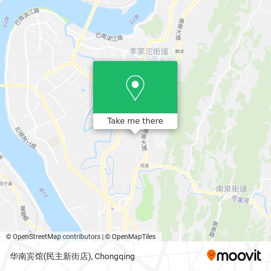 华南宾馆(民主新街店) map