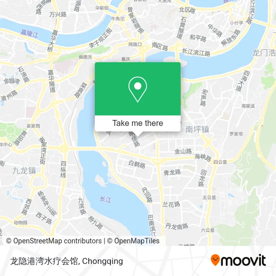 龙隐港湾水疗会馆 map