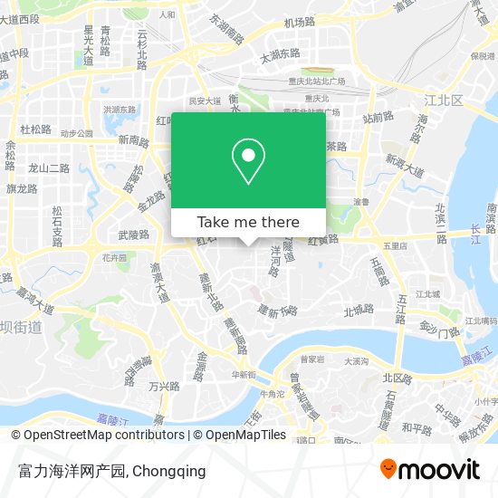 富力海洋网产园 map