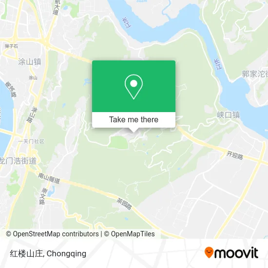 红楼山庄 map