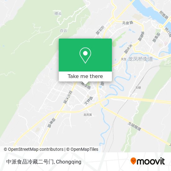 中派食品冷藏二号门 map