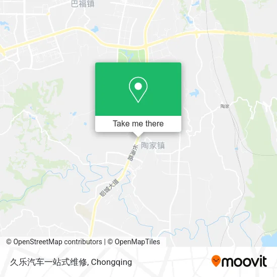 久乐汽车一站式维修 map