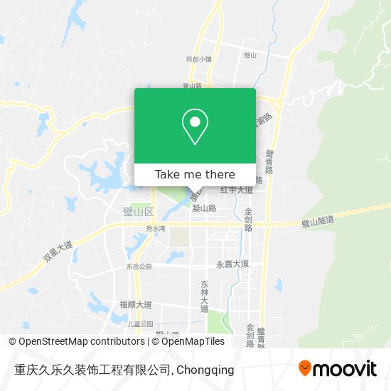 重庆久乐久装饰工程有限公司 map