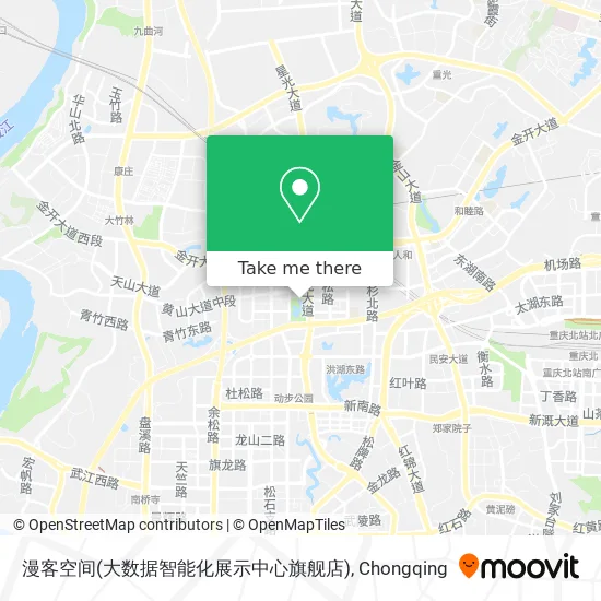 漫客空间(大数据智能化展示中心旗舰店) map