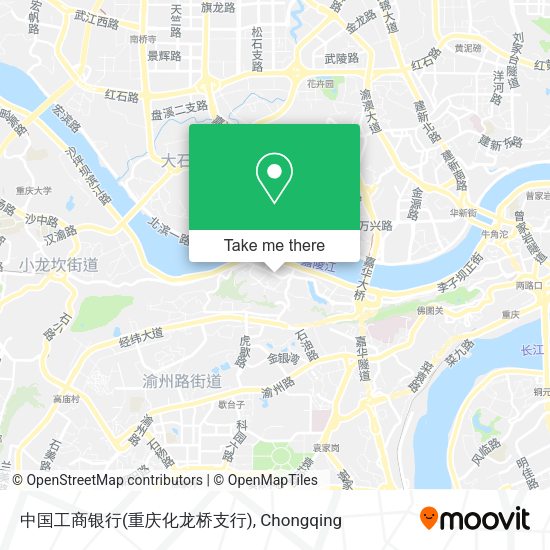 中国工商银行(重庆化龙桥支行) map