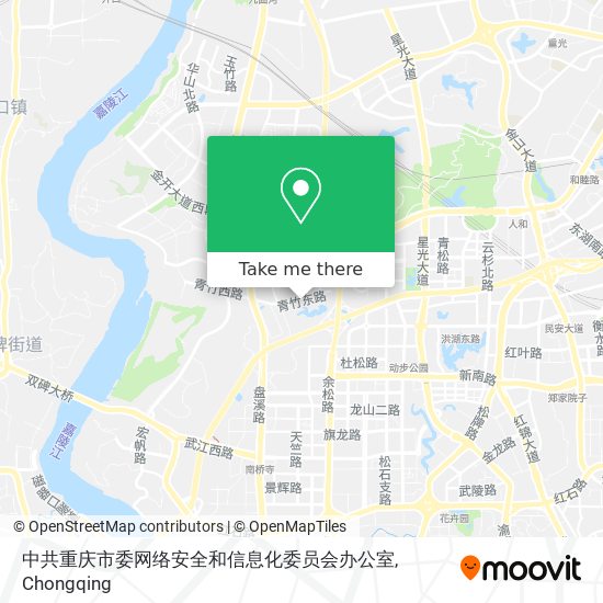 中共重庆市委网络安全和信息化委员会办公室 map