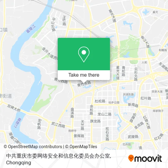 中共重庆市委网络安全和信息化委员会办公室 map