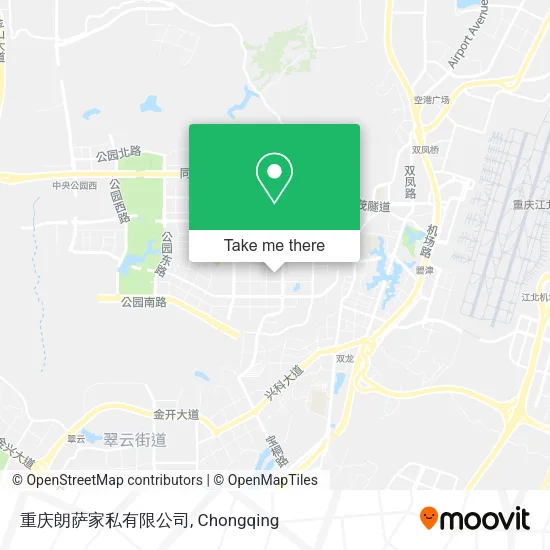 重庆朗萨家私有限公司 map