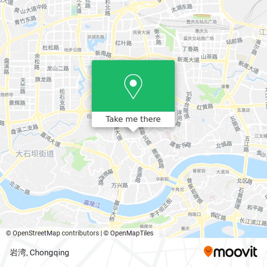 岩湾 map