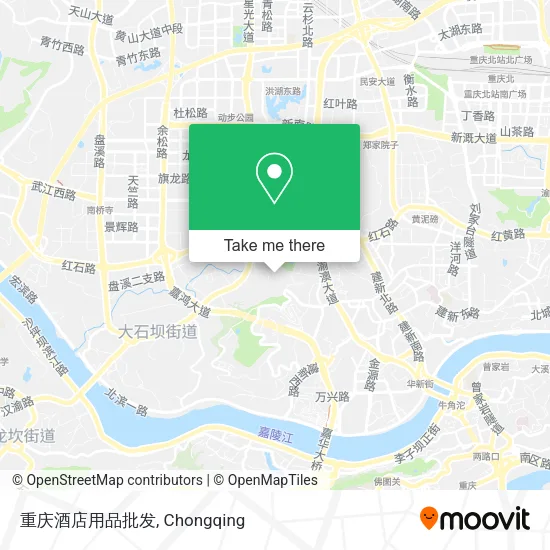 重庆酒店用品批发 map