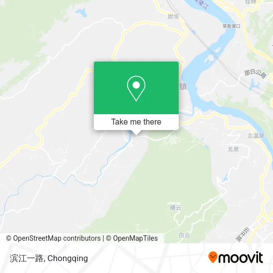 滨江一路 map