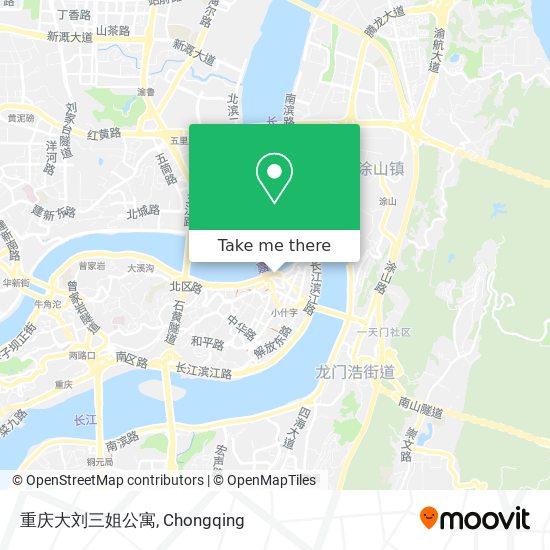 重庆大刘三姐公寓 map