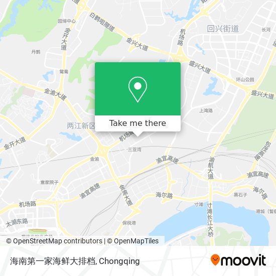 海南第一家海鲜大排档 map