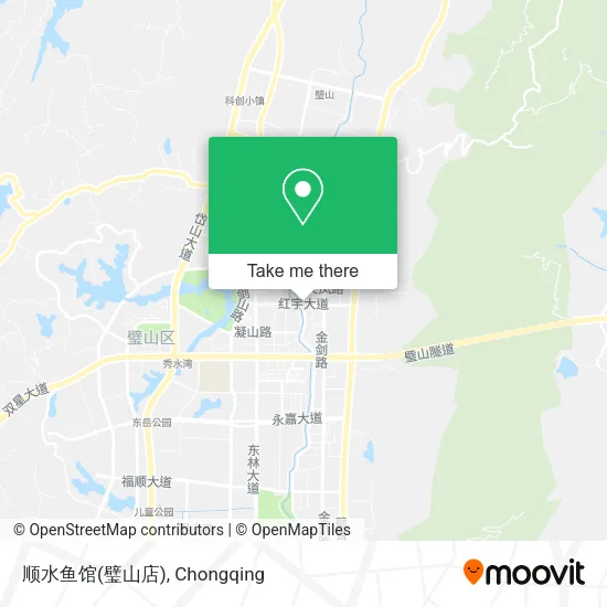 顺水鱼馆(璧山店) map