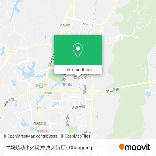 牛妈炫动小火锅(中央大街店) map