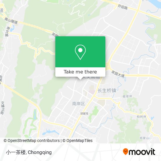 小一茶楼 map