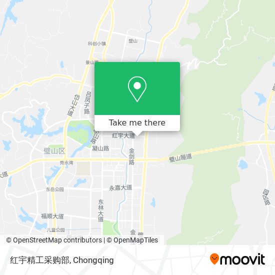 红宇精工采购部 map