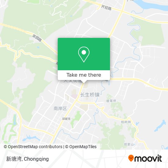 新塘湾 map