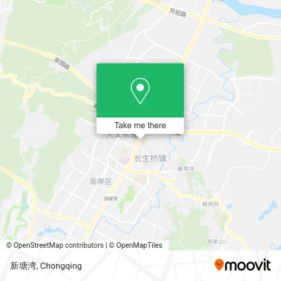 新塘湾 map