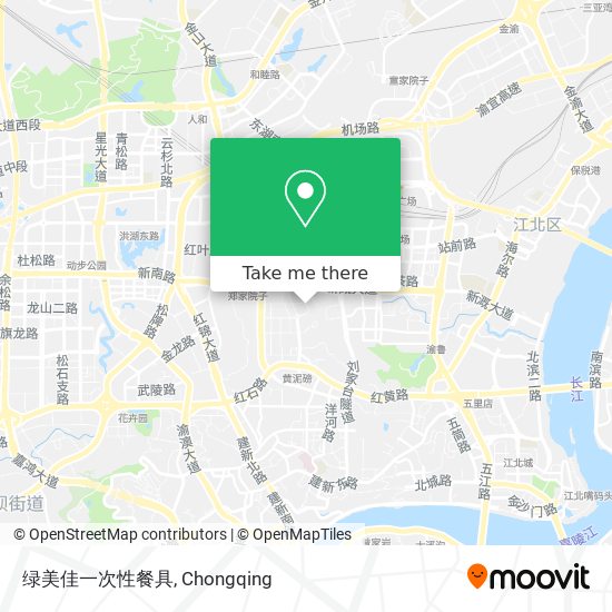 绿美佳一次性餐具 map