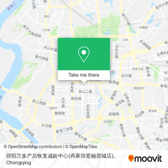 骄阳兰多产后恢复减龄中心(冉家坝爱融荟城店) map