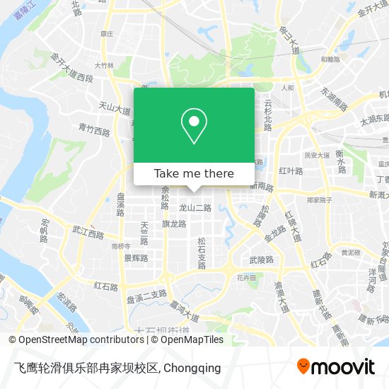 飞鹰轮滑俱乐部冉家坝校区 map