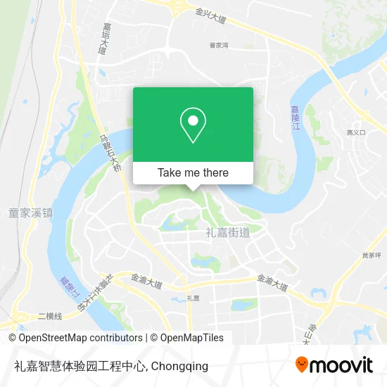 礼嘉智慧体验园工程中心 map