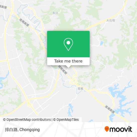 排白路 map