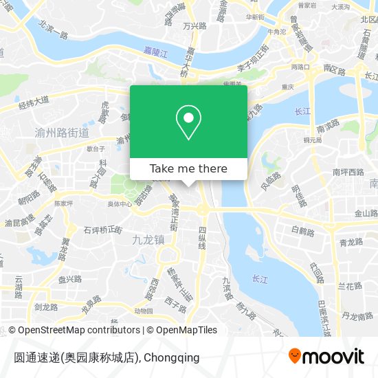 圆通速递(奥园康称城店) map