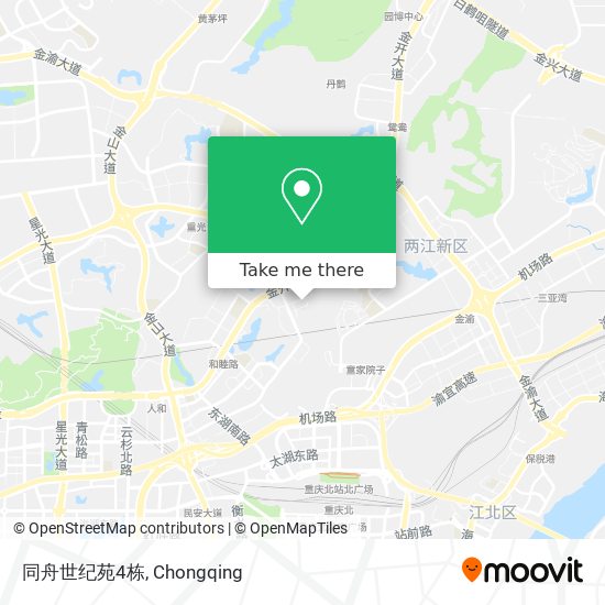 同舟世纪苑4栋 map
