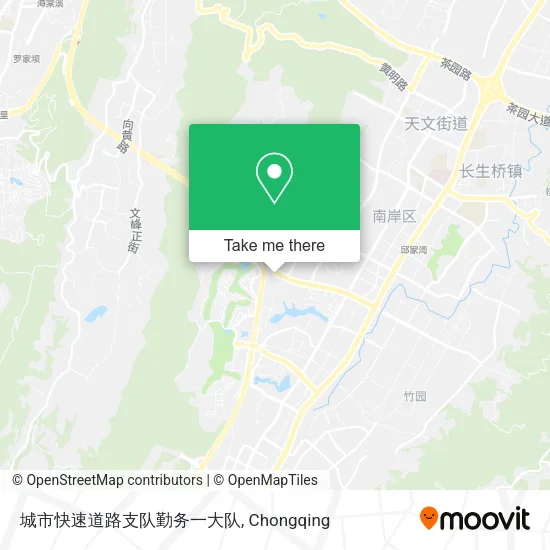 城市快速道路支队勤务一大队 map
