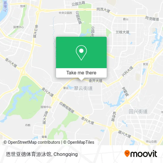 恩世亚德体育游泳馆 map