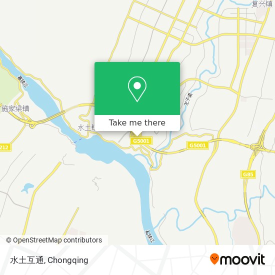 水土互通 map
