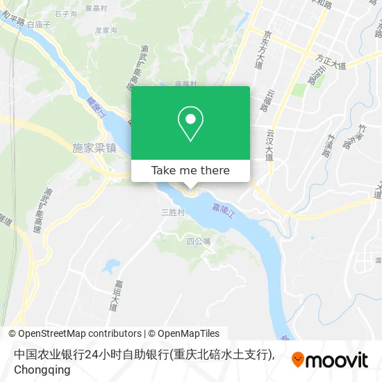 中国农业银行24小时自助银行(重庆北碚水土支行) map