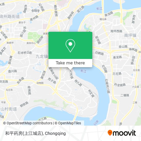 和平药房(上江城店) map