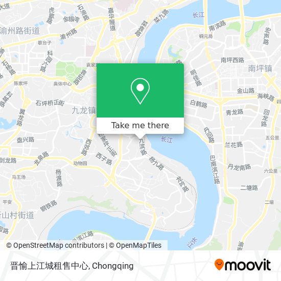 晋愉上江城租售中心 map