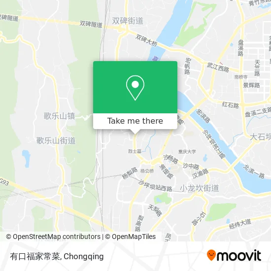 有口福家常菜 map