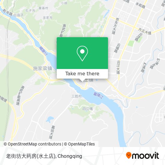 老街坊大药房(水土店) map