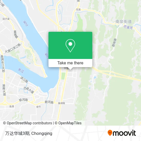 万达华城3期 map