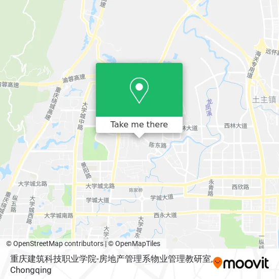 重庆建筑科技职业学院-房地产管理系物业管理教研室 map