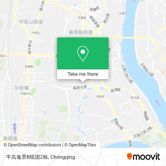 半岛逸景B组团2栋 map