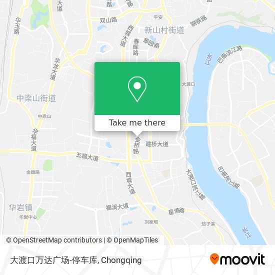 大渡口万达广场-停车库 map
