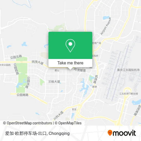 爱加·欧郡停车场-出口 map