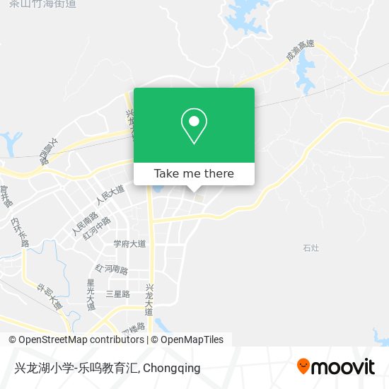 兴龙湖小学-乐呜教育汇 map